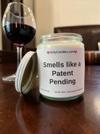 Smells like a Patent Pending - Girly Candles