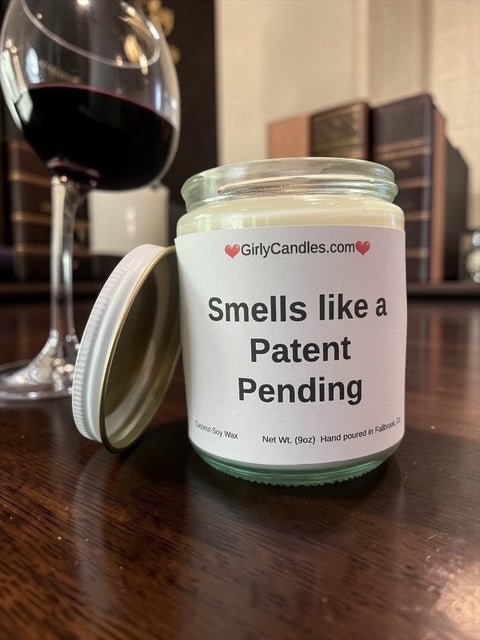 Smells like a Patent Pending - Girly Candles