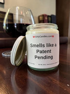 Smells like a Patent Pending - Girly Candles