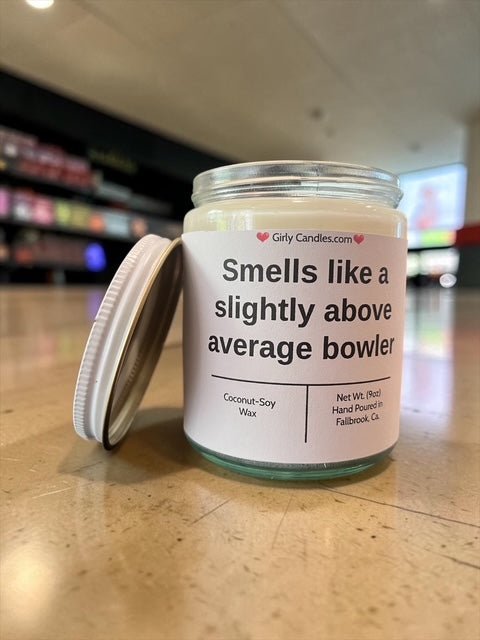Smells like a slightly above average bowler - Girly Candles