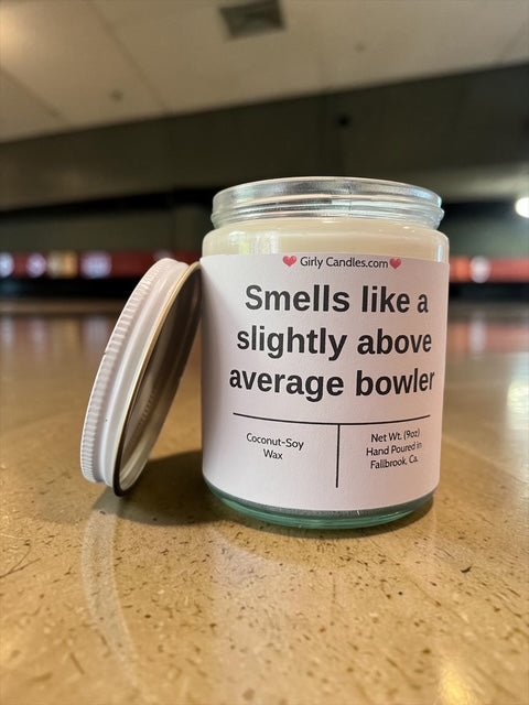 Smells like a slightly above average bowler - Girly Candles
