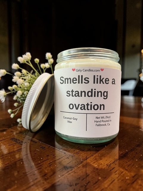 Smells like a standing ovation - Girly Candles