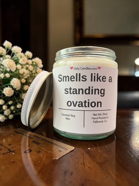 Smells like a standing ovation - Girly Candles