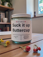 Suck it up Buttercup - Girly Candles