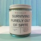 Surviving Purely Out of Spite - Girly Candles