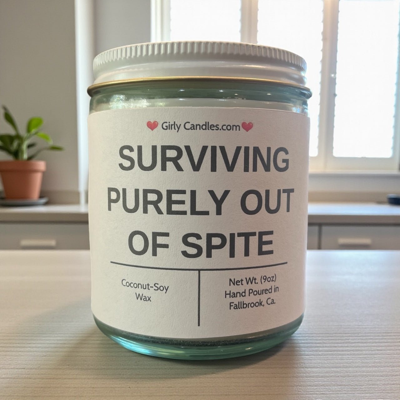 Surviving Purely Out of Spite - Girly Candles