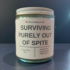 Surviving Purely Out of Spite - Girly Candles