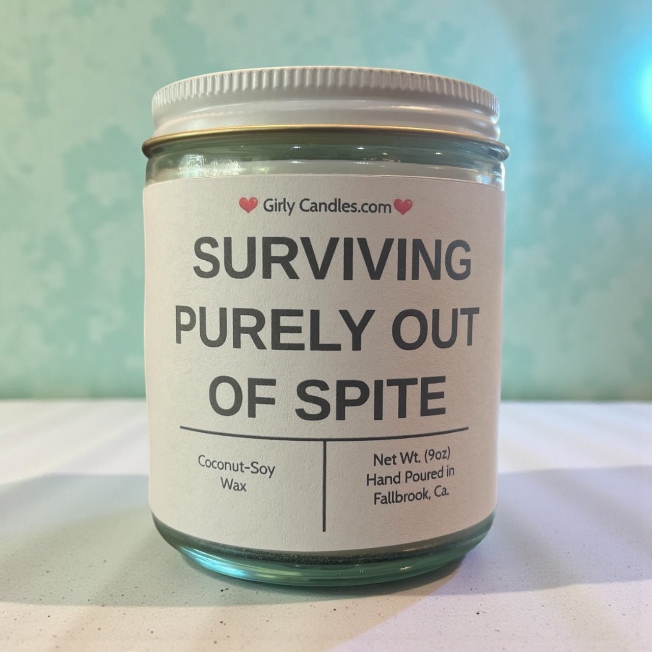 Surviving Purely Out of Spite - Girly Candles