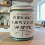 Surviving Purely Out of Spite - Girly Candles
