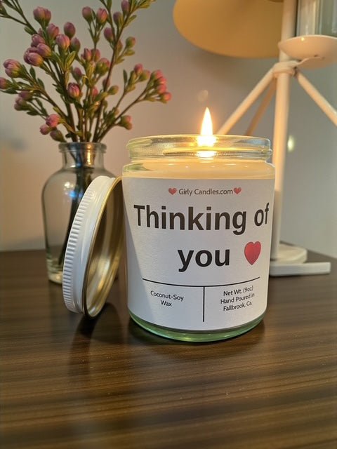 Thinking of you - Girly Candles
