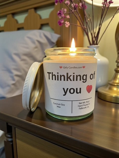 Thinking of you - Girly Candles