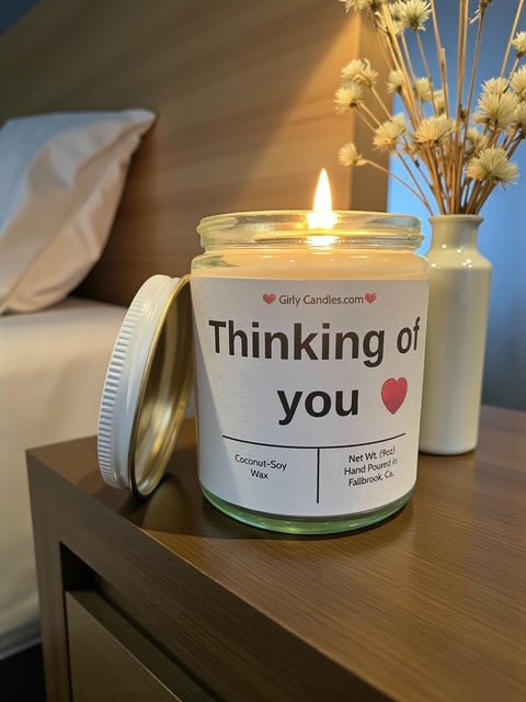 Thinking of you - Girly Candles