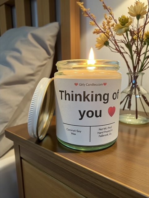 Thinking of you - Girly Candles