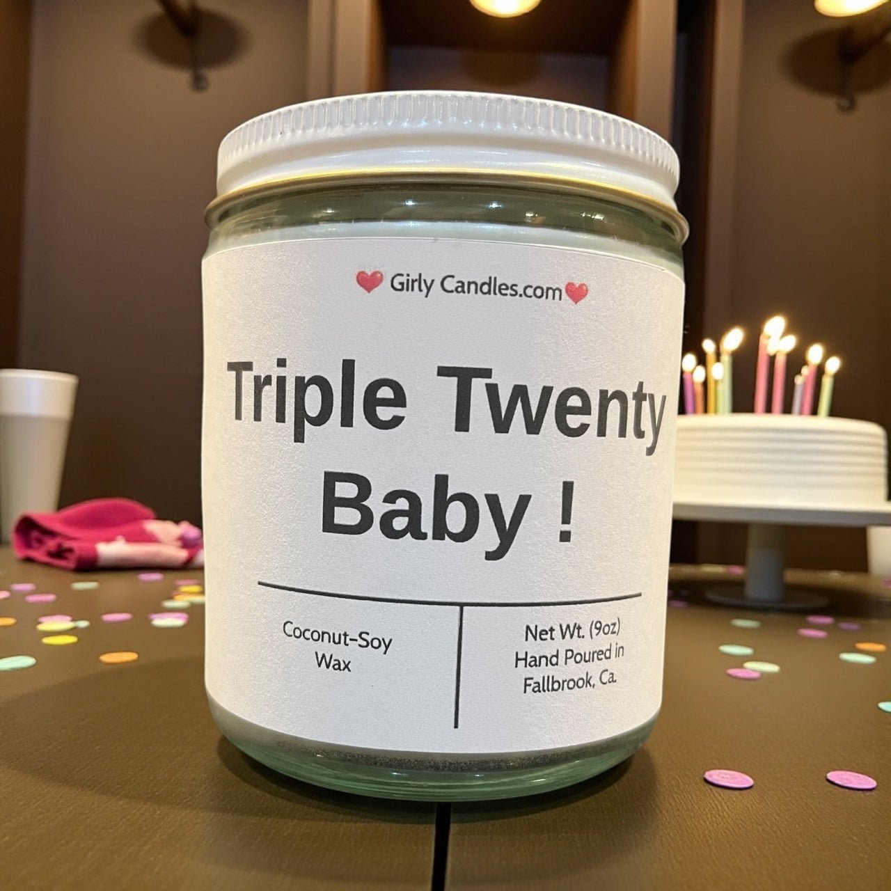 Triple Twenty Baby ! - Girly Candles
