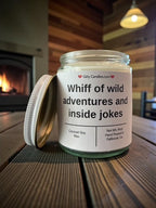 Whiff of wild adventures and inside jokes - Girly Candles