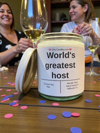 World's greatest host - Girly Candles