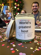 World's greatest host - Girly Candles