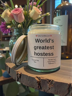 World's greatest hostess - Girly Candles